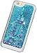 iPhone 6 Case, iPhone 6S Case, VIM Shop [3D Bling Glitter Sparkle] Hard Plastic Cases For iPhone 6/6S (4.7 Inch) [Blue]