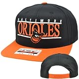 MLB American Needle Nineties Twill Baltimore Orioles Hat Cap Snapback Flat Bill