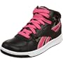 Reebok Little Kid/Big Kid Let's Dish Sneaker,Black/Hot Lips/White,3 M US Little Kid