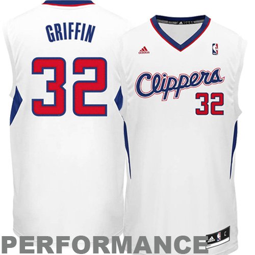 NBA Men's Los Angeles Clippers Blake Griffin Revolution 30 Home Replica Jersey (White, Small)