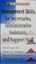 Fred Pryor Seminars Management Skills for Secretaries, Administrative Assistants and Support Staff