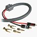 Impact Acoustics SonicWave Speaker Interconnect - Speaker cable kit - 10 AWG - gray