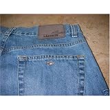 LACOSTE JEANS (MEN, Comfort Fit, 5 pocket, SoftBleached, 100 % Cotton). SIZE 34/34