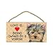 Yorkshire Terrier/Yorkie (Love is being owned by) Door Sign 5''x10''