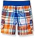 Crazy 8 Boys' Baby Blue Plaid Cargo Short