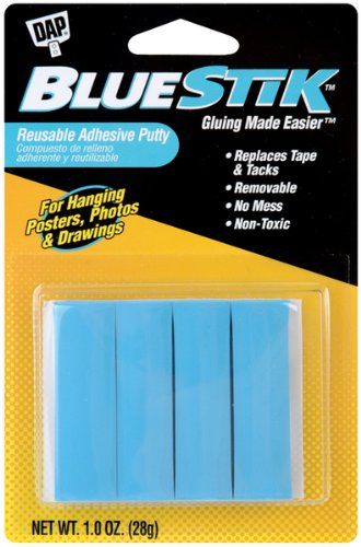 Blue Stik Reusable Adhesive Putty-1 Ounce