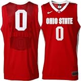 Nike Ohio State Buckeyes #0 Youth Titanium Replica Basketball Jersey (Yth M)