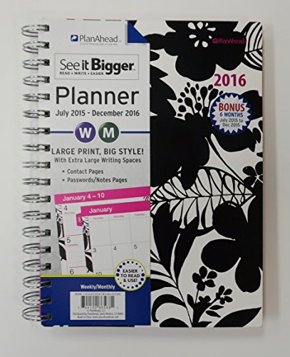 PlanAhead See It Bigger 18 Month Planner July 2015 December 2016 planahead-see-it-bigger-18-month-planner-july-2015-december-2016