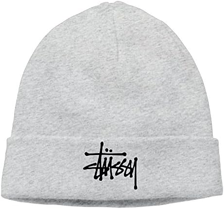 Unisex Stussy Logo Ash Skull Cap Head Cap Street Dance