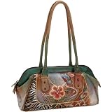 516lZlv8FHL. SL160  Anuschka Medium Satchel: Collage Leather Handbags