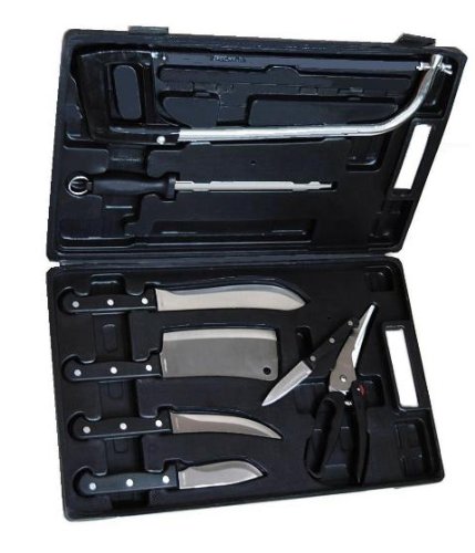 Complete Big Game Field Dressing Knife & Tool Kit