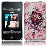 iPod Touch 2 & 3 HARD BACK case cover - Ed Hardy by Christian Audigier