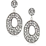 CZ by Kenneth Jay Lane Trend Collection Black