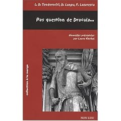 Pas question de Dracula...