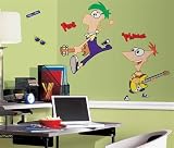 Phineas & Ferb Peel & Stick Giant Wall Mural Appliques