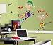 Phineas & Ferb Peel & Stick Giant Wall Mural Appliques