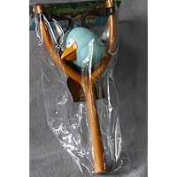 Blue Angry bird sling shot Launcher