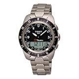 Tissot Men's T0134204405700 T-Touch Expert Pilot Black Touch Analog-Digital Dial Watch