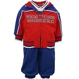 Reebok New York Rangers Newborn Red/Royal Blue 3 Piece Gift Set