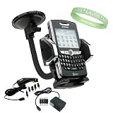 GPS Dashboard Windshield Car Mount for the Garmin Nuvi 200 200W 250 250W 260 260W 270 205 205W 255 255W 265T 265WT 275T 500 550 680 750 760 770 780 755T 765T 775T 785T 850 880 5000 + Universal GPS Car Charger + Universal GPS Wall Charger + Live*Laugh*Love Wristband!!!