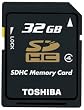 TOSHIBA SDHC���ꥫ���� Class4 32GB SD-E032G4