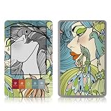 Peacock Feathers Design Protective Decal Skin Sticker for Barnes and Noble Nook E-Book Reader