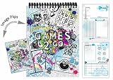 iscream Games-2-Go 6 Game Activity Book with Picture Changing Cover