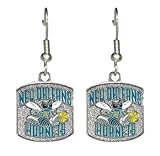 New Orleans Hornets - NBA Team Logo Dangler Earrings