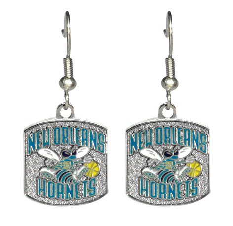 New Orleans Hornets - NBA Team Logo Dangler Earrings