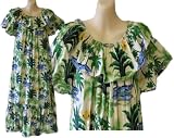 Hawaiian Muumuu Dress Luau Party or Wedding