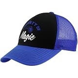 adidas Orlando Magic Royal Blue-Black Courtside Diva Adjustable Trucker Hat