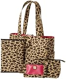 JP Lizzy Leopard in Pink Classic Tote Set