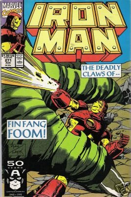 IRON MAN NO. 271 FIN FANG DOOM MARVEL COMICS! (IRON MAN, VOLUME 1)