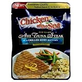 Chicken of the Sea Ahi Tuna Steaks, Pouches (Pack of 12)
