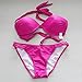 UP LURE Women Sexy 2 Pieces Padded Bathing Swimsuit Swimwear Bikini Set Beachwear
