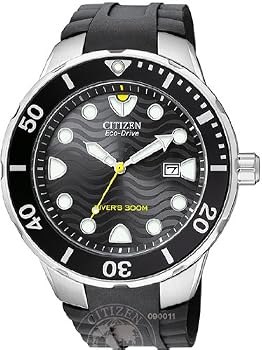 Citizen #BN0070-09E Men's Eco Drive 300M Professional Diver Watch