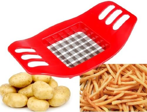 Creative Potato Chip Cutter (Red)