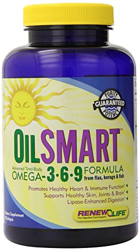 Renew Life Oilsmart Omega 3-6-9, 90-Count