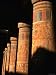 Columns at Ramses III Second Court, Medinat Habu, Thebes, Luxor, Egypt Art Photograph...