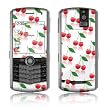 Cherry Design VERTICAL CAMERA Original Pearl 8110/ Pearl 8100 Cell Phone Protective Skin Decal Sticker