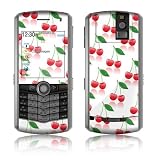 Cherry Design VERTICAL CAMERA Original Pearl 8110/ Pearl 8100 Cell Phone Protective Skin Decal Sticker