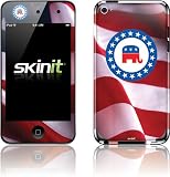 Skinit Republican Stripes Vinyl Skin for iPod Touch 4th Gen