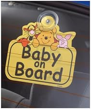 Winnie the Pooh Baby On Board Sign