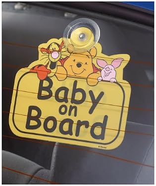 Winnie the Pooh Baby on Board sign