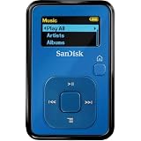 SanDisk - Sansa Clip+  - Lecteur MP3  - Radio FM - Slot MicroSD - 4 Go - Bleupar Sandisk