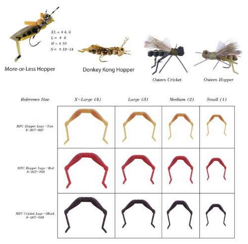 Hopper & Cricket Legs Tying Material