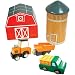 Maxim Wooden Barn/Silo/Tractor Set