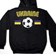 Ukraine Flags International Soccer Mens Sweatshirt, Ukrainian National Pride Men's Pullover Hoodie
