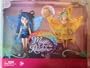 BARBIE FAIRYTOPIA MAGIC OF THE RAINBOW BLUE & YELLOW FAIRIES WINGS TURN INTO HAIR BOWS