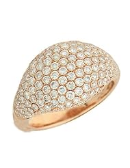 1.95ct TDW Rose Gold Diamond Ring